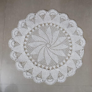 mandala dreams — handcrafted crochet doily/table runner